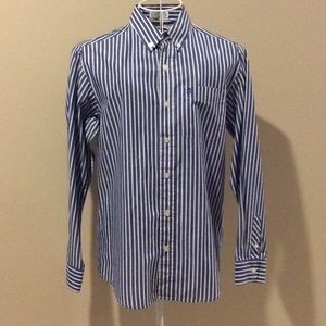 Boys Izod Stripe Button Down